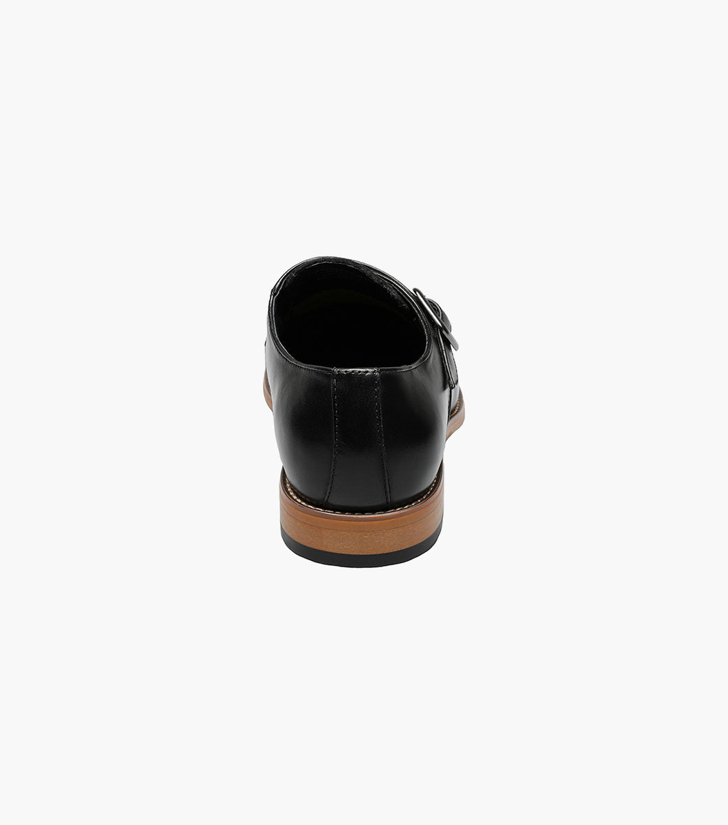 Stacy Adams Desmond Cap Toe Monk Strap