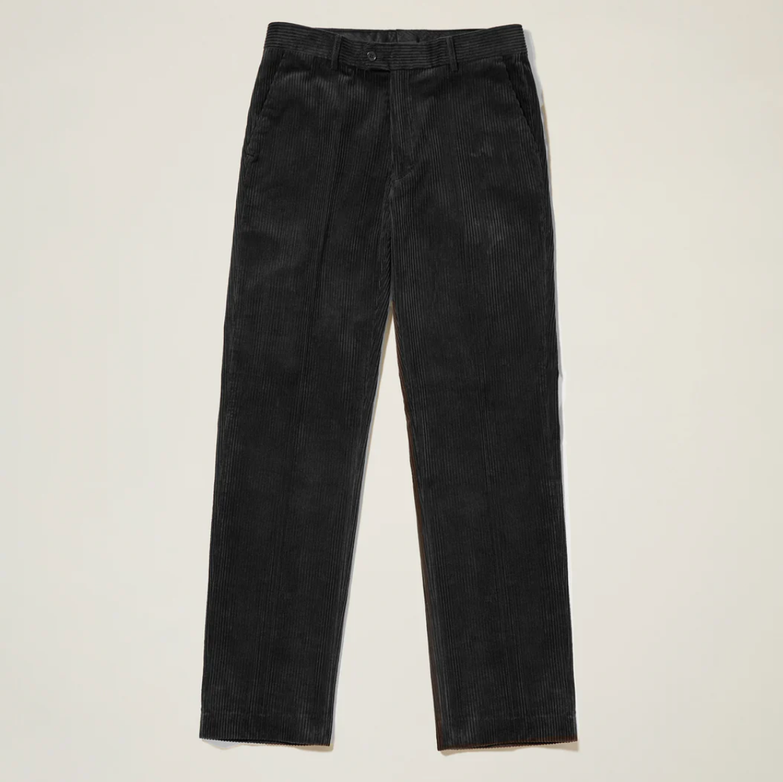 Inserch 100% Cotton Flat Front Corduroy Pants