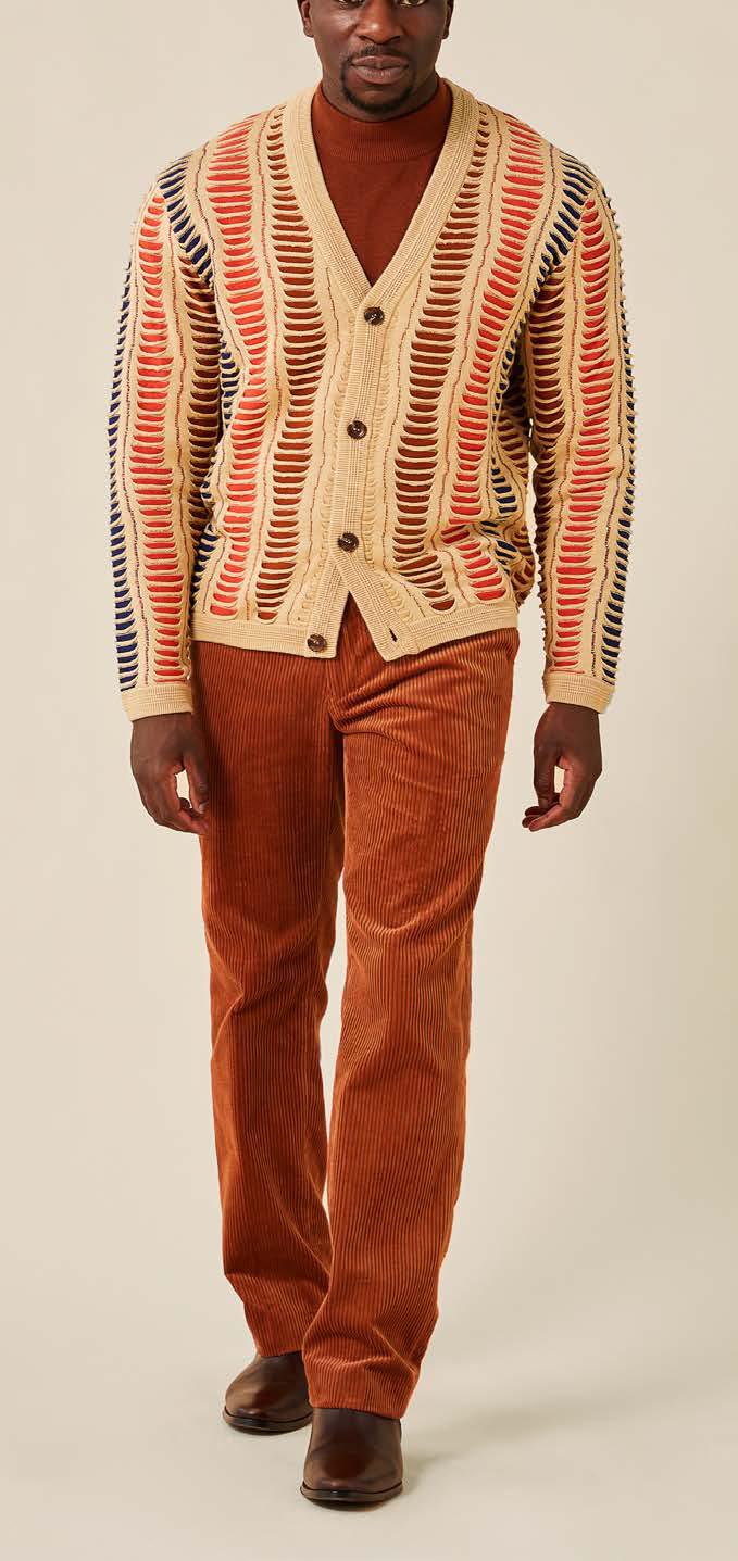 Inserch 100% Cotton Flat Front Corduroy Pants