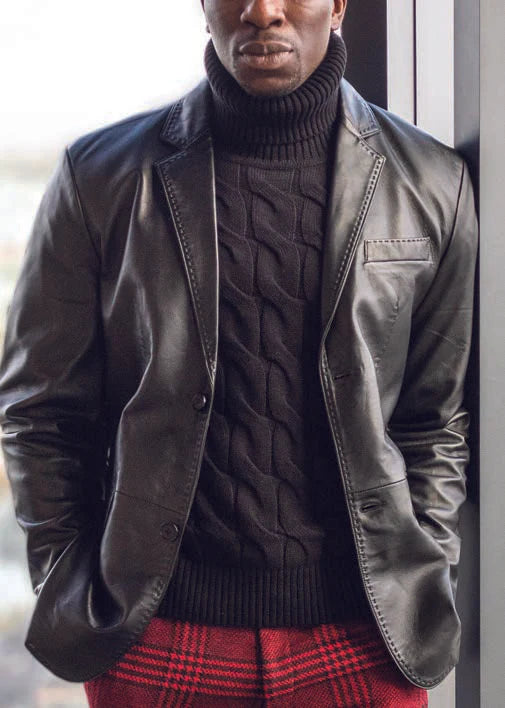 Inserch Lamb Leather Jacket