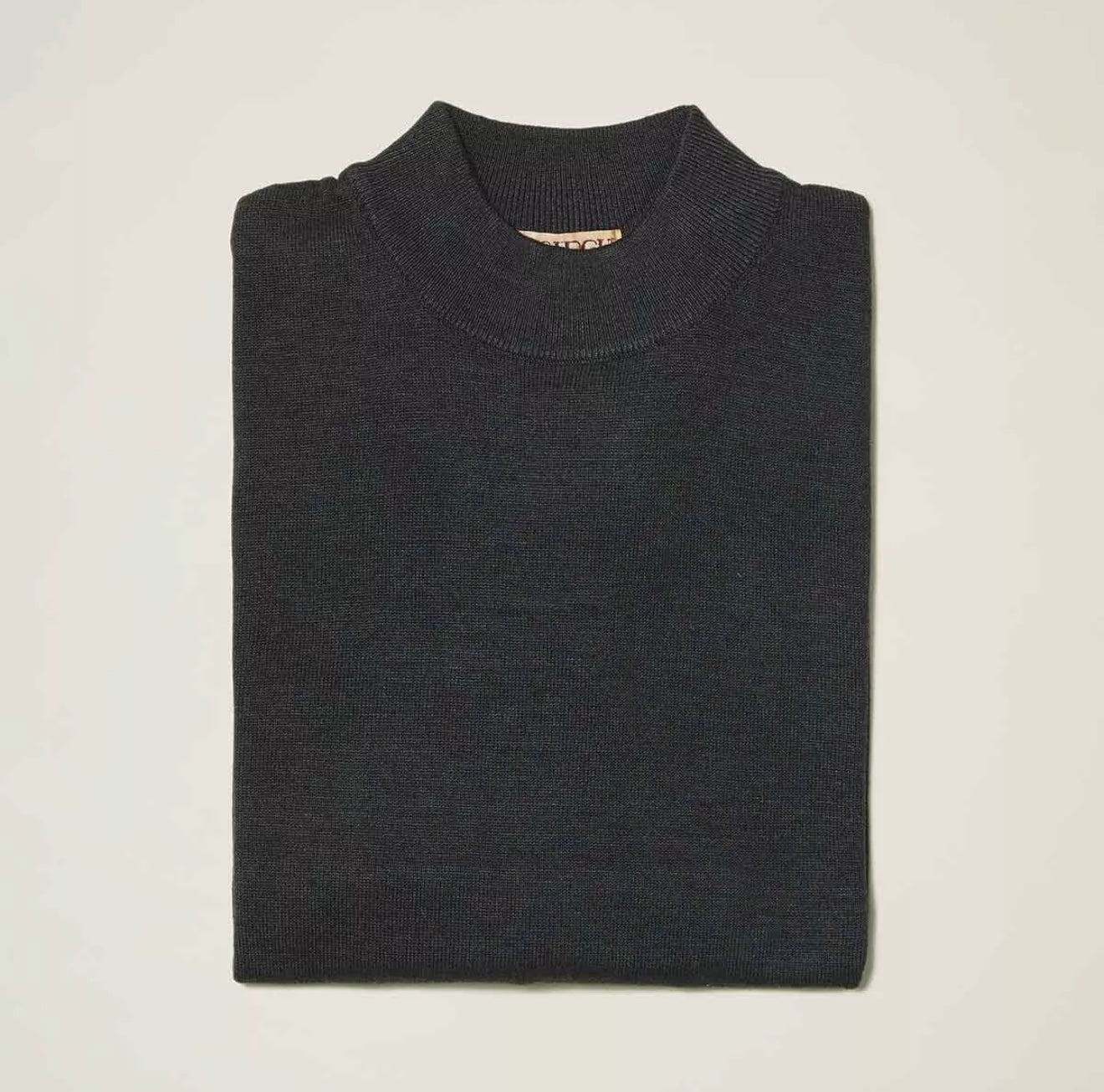 Inserch Mock Neck Sweater (Charcoal)