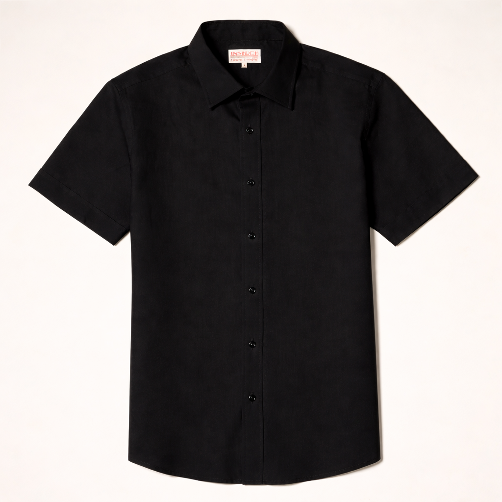 Inserch Short Sleeve Linen Shirt