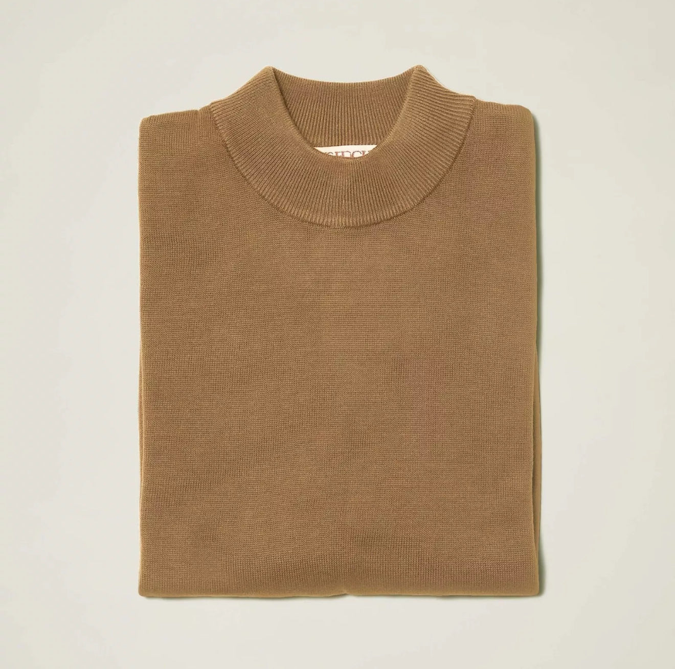 Inserch Mock Neck Sweater (Coffee)