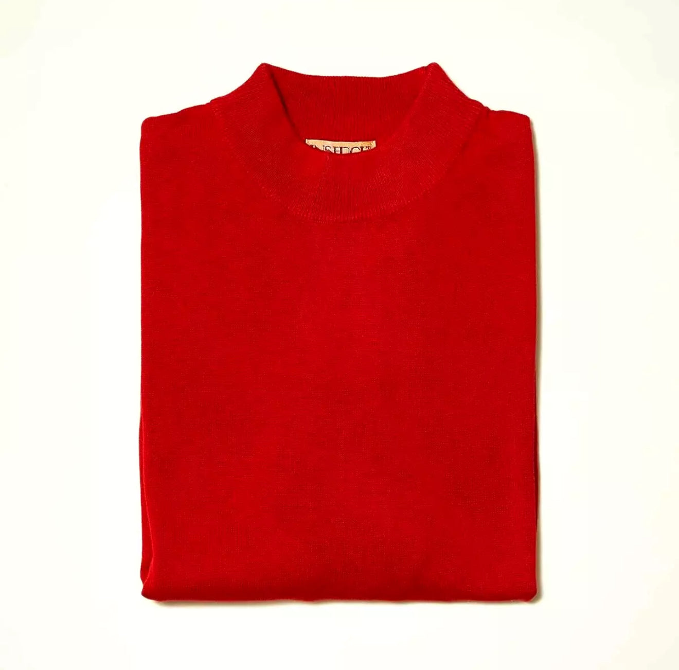 Inserch Mock Neck Sweater (Red)