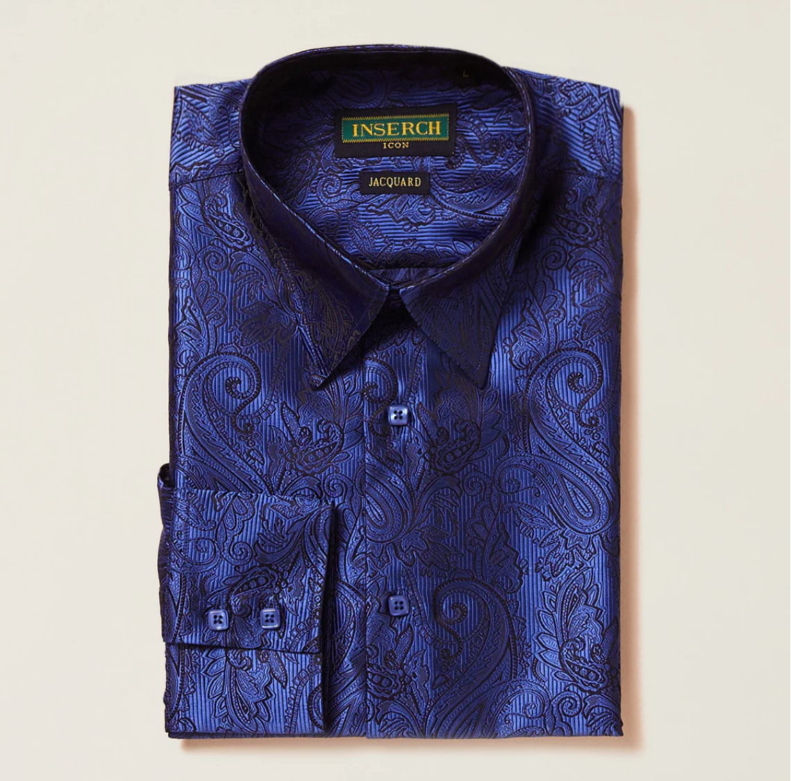 Inserch Paisley Jacquard Shirt