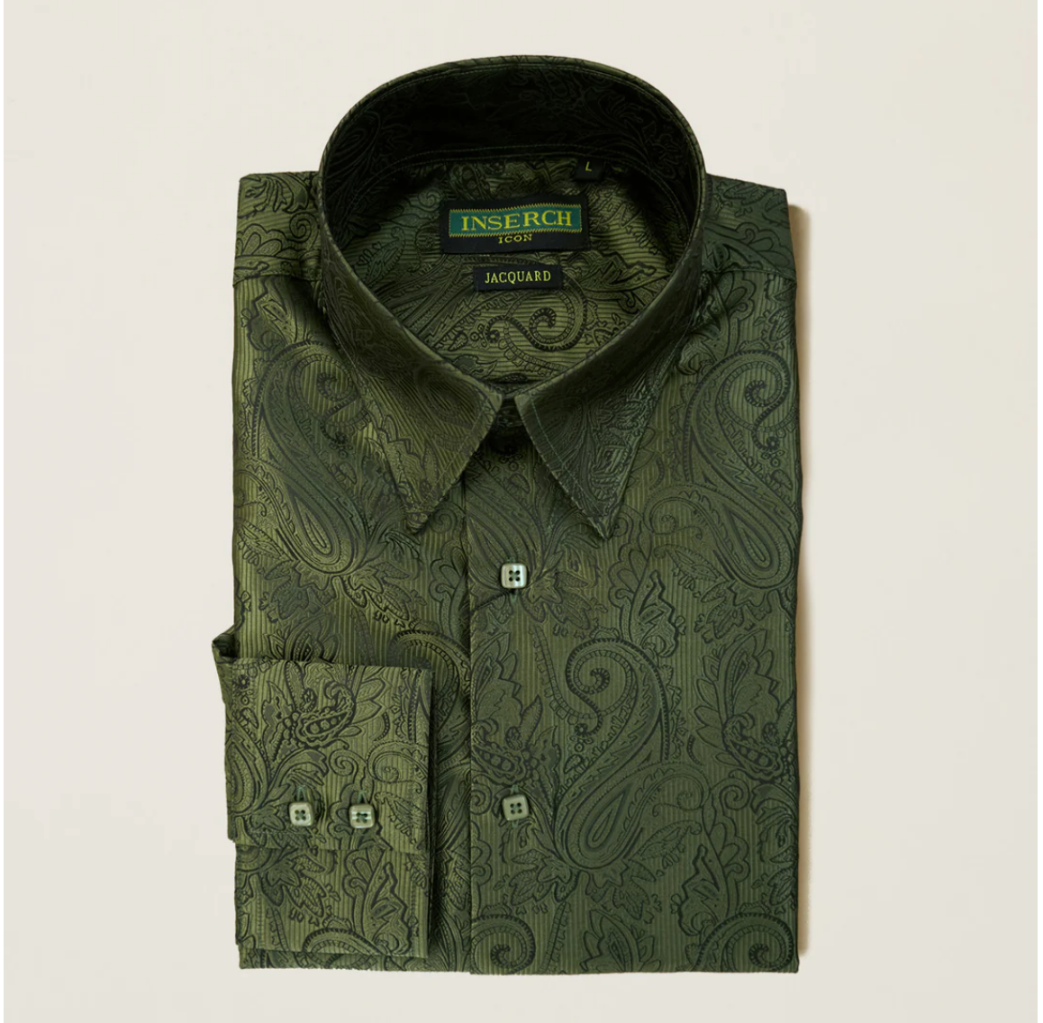 Inserch Paisley Jacquard Shirt