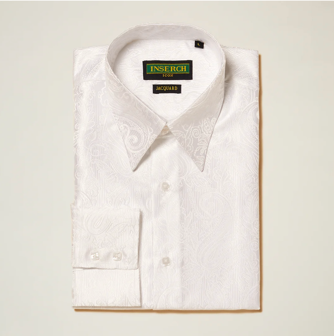 Inserch Paisley Jacquard Shirt