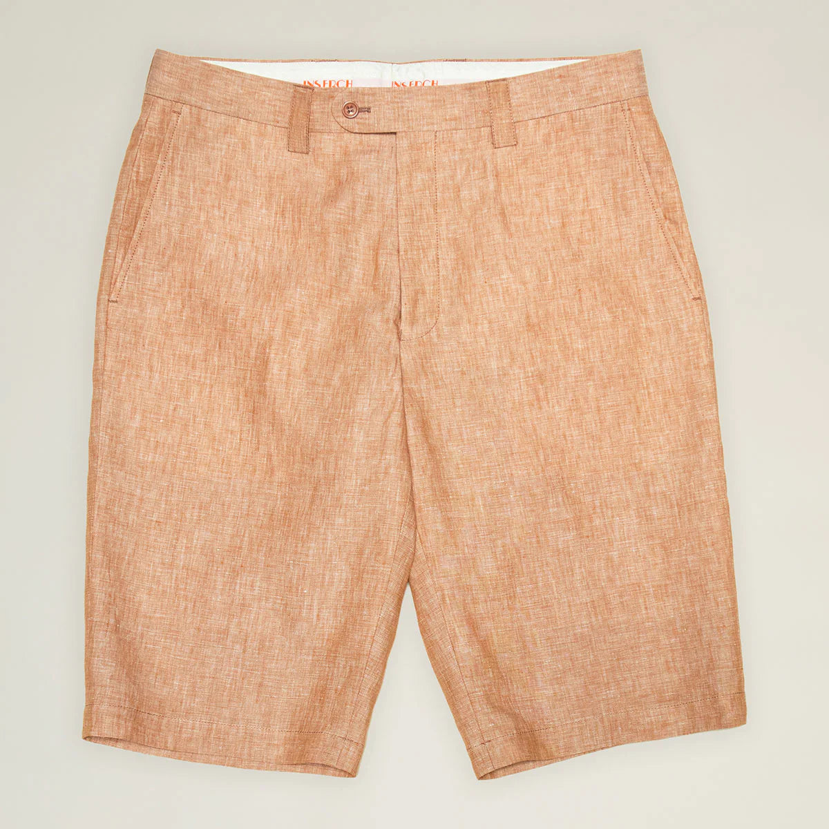 Inserch Premium Linen Flat Front Short