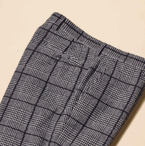 Inserch Double Breasted Glenn Check Blazer