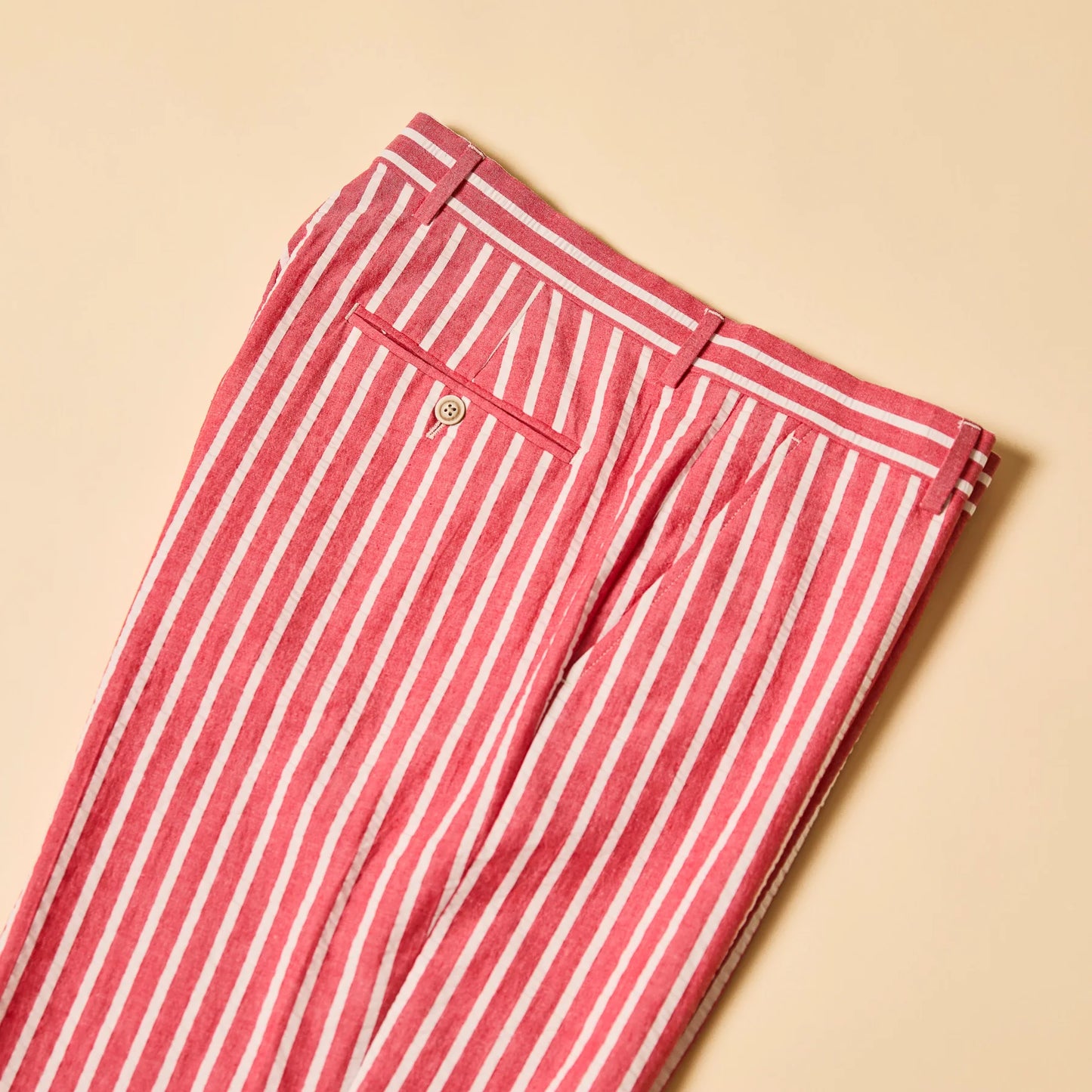 Inserch Seersucker Wide Stripe Pant