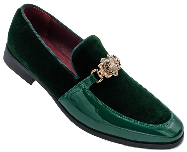 St.Patrick Velvet with Buckle Men's Shoes