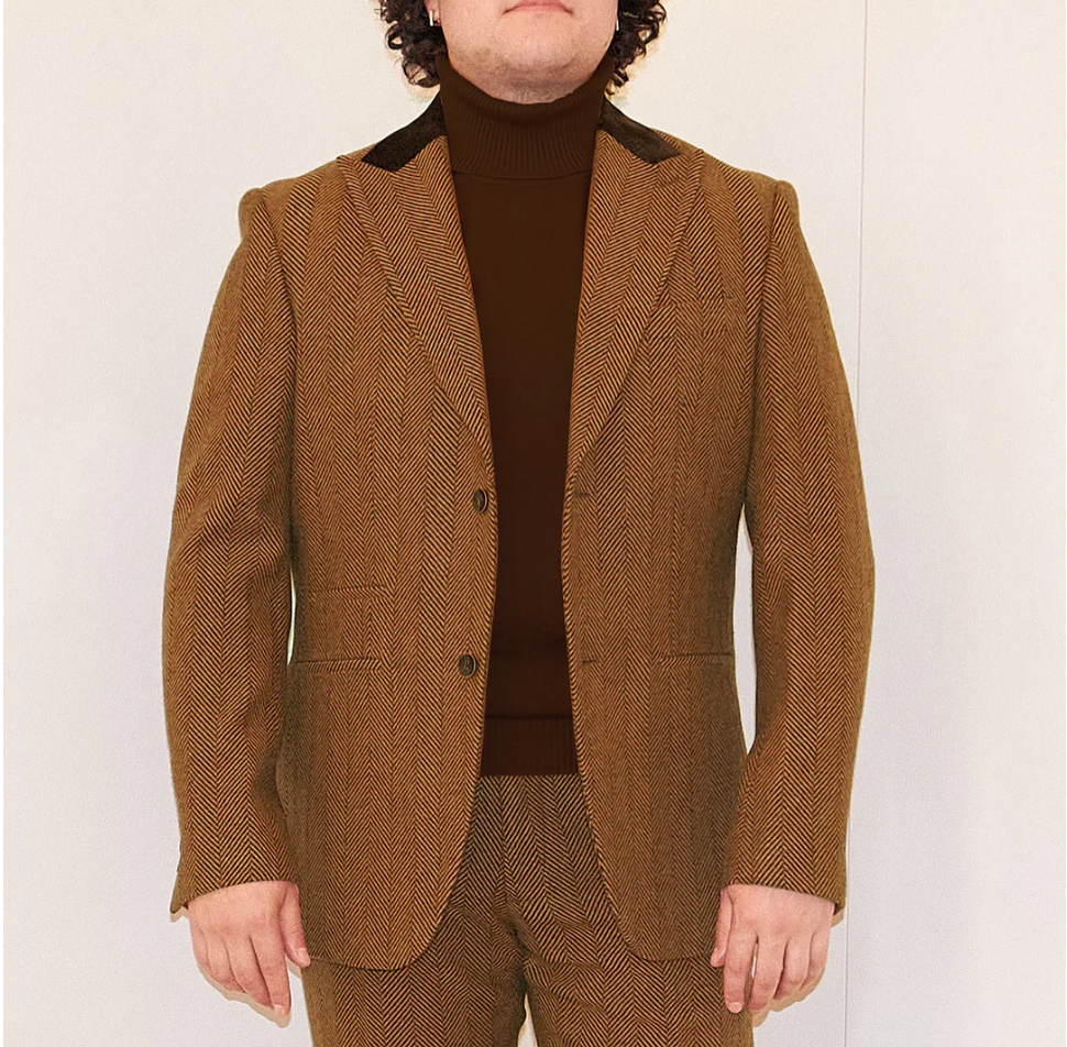 Inserch Herringbone Blazer