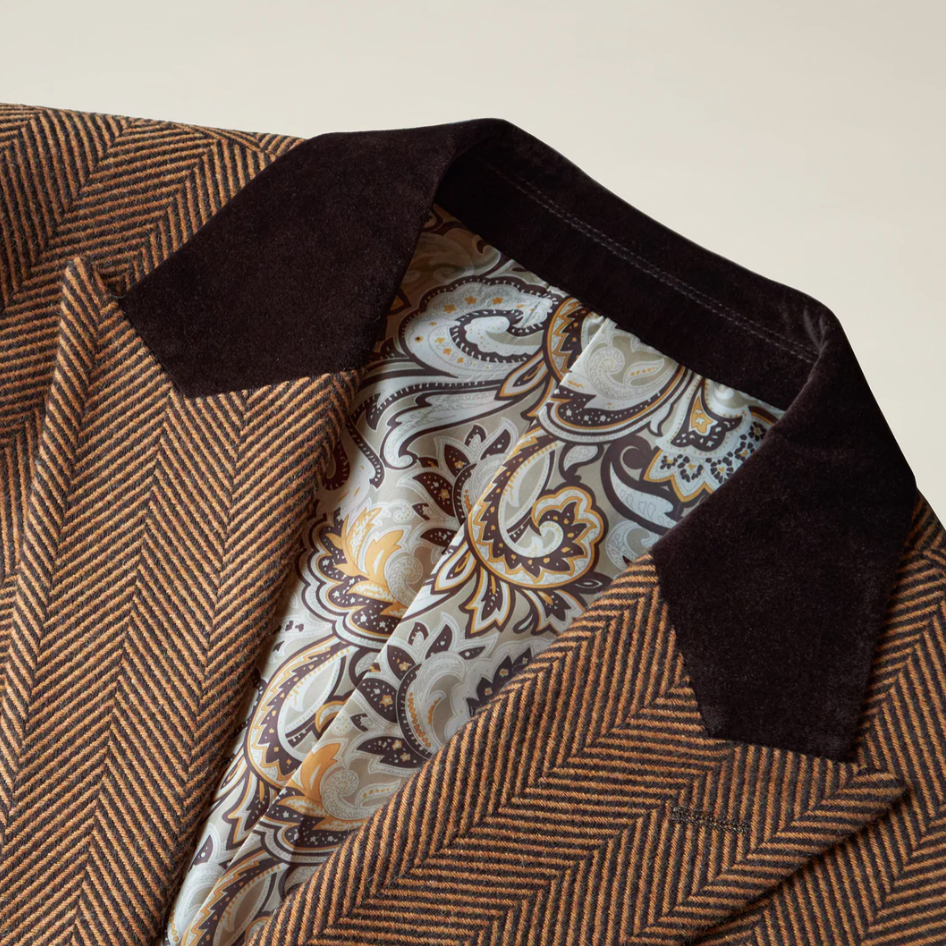 Inserch Herringbone Blazer
