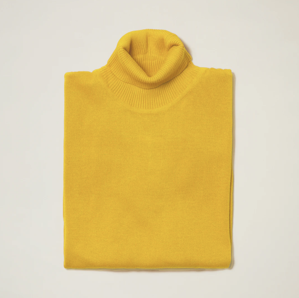 Inserch Turtleneck Sweater (Super Lemon)