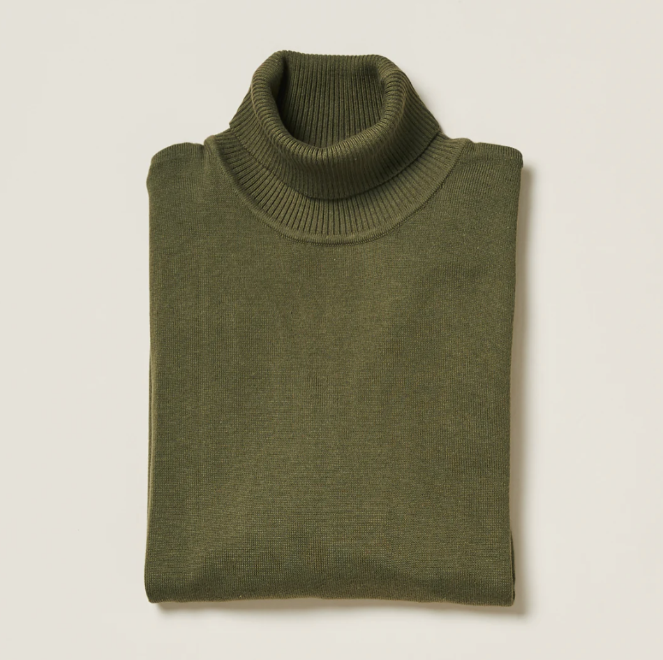 Inserch Turtleneck Sweater (Olive)