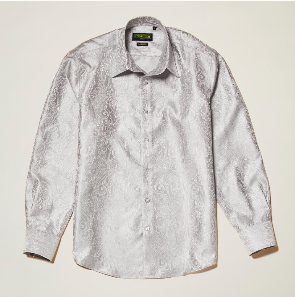 Inserch Paisley Jacquard Shirt