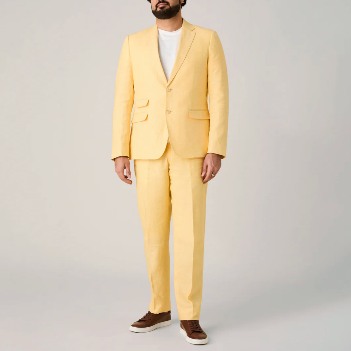 Inserch Slim Linen Blazer