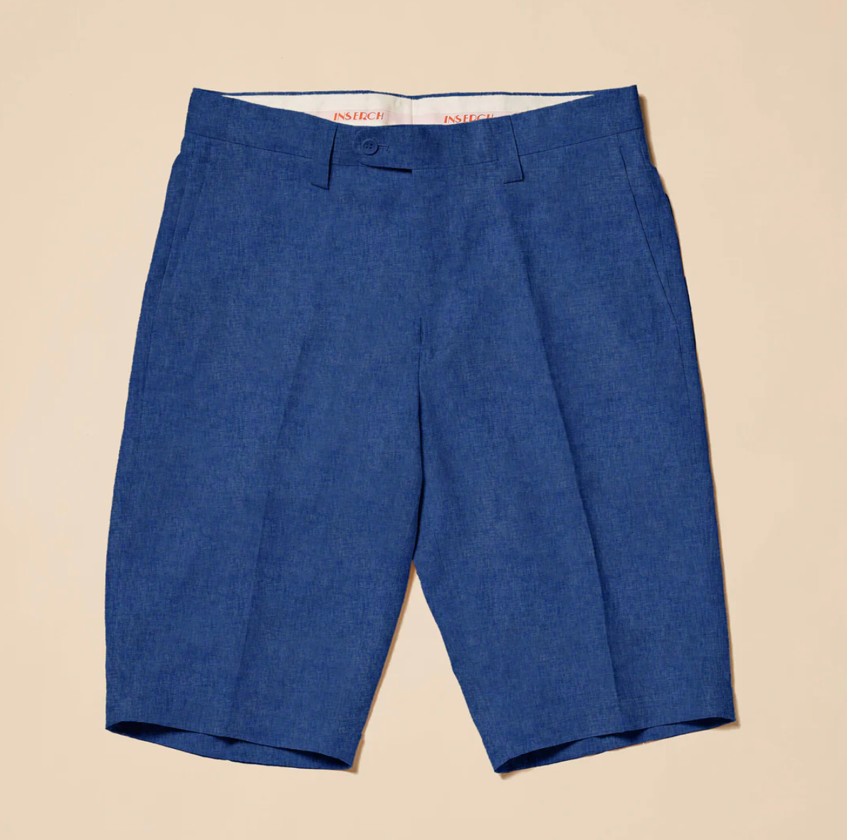 Inserch Premium Linen Flat Front Short