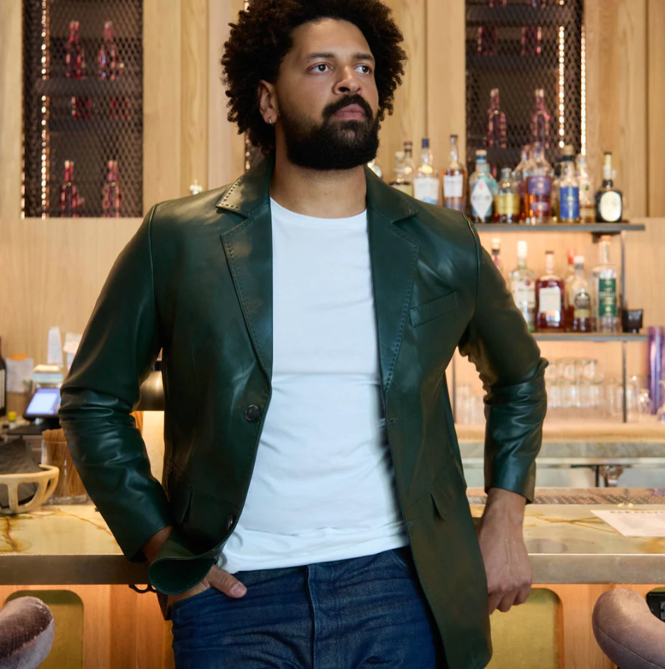 Inserch Lamb Leather Jacket