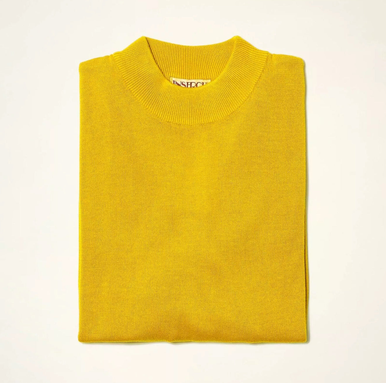 Inserch Mock Neck Sweater (Super Lemon)