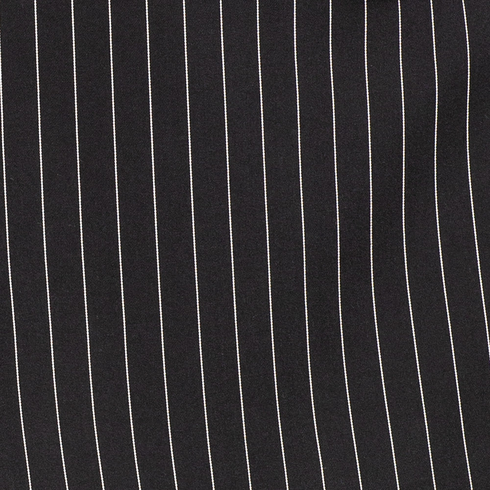 Vinci 3pc Gangster Stripe Suit (Black)