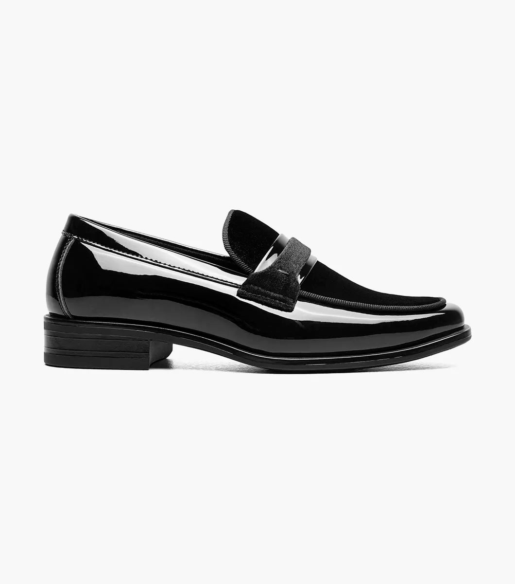 Stacy Adams Kids Spratley Moc Toe Saddle Slip On