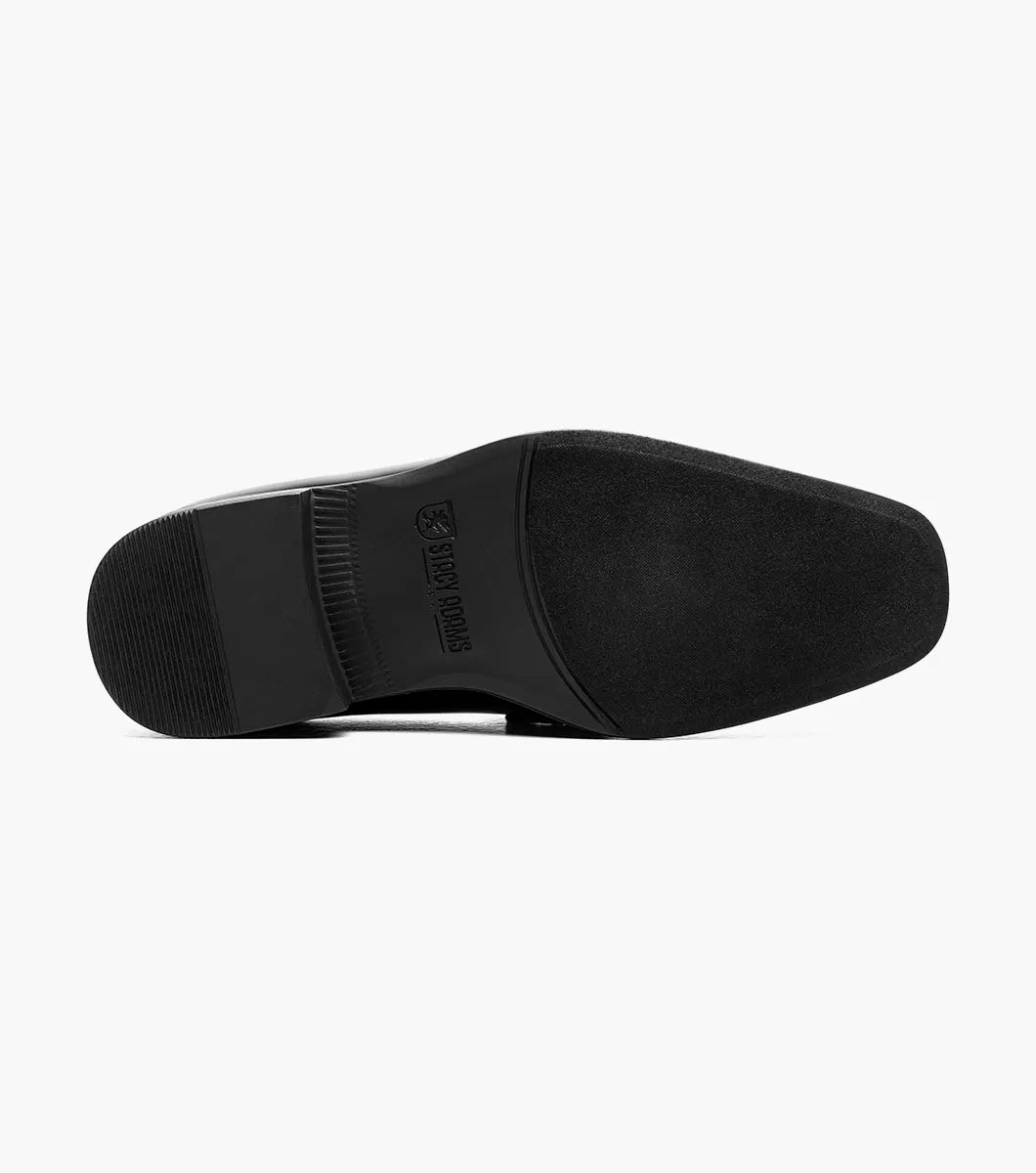 Stacy Adams Kids Spratley Moc Toe Saddle Slip On