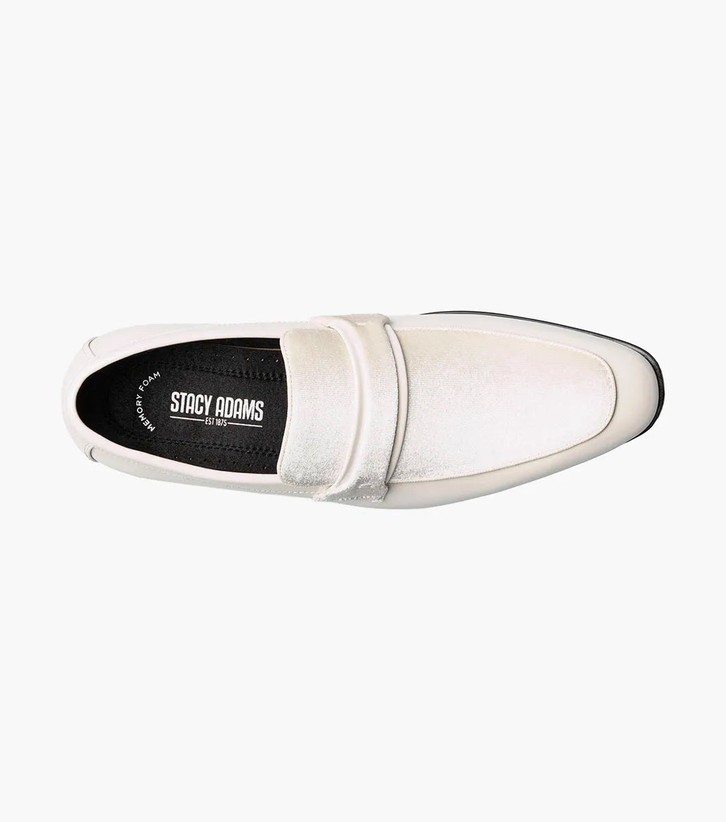 Stacy Adams Spratley Moc Toe Saddle Slip On