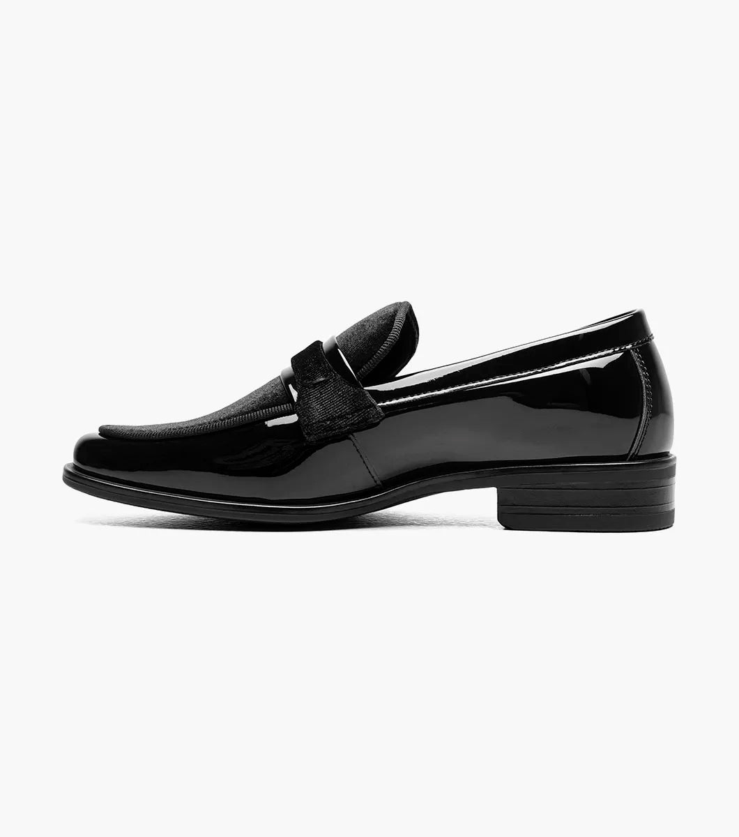Stacy Adams Kids Spratley Moc Toe Saddle Slip On