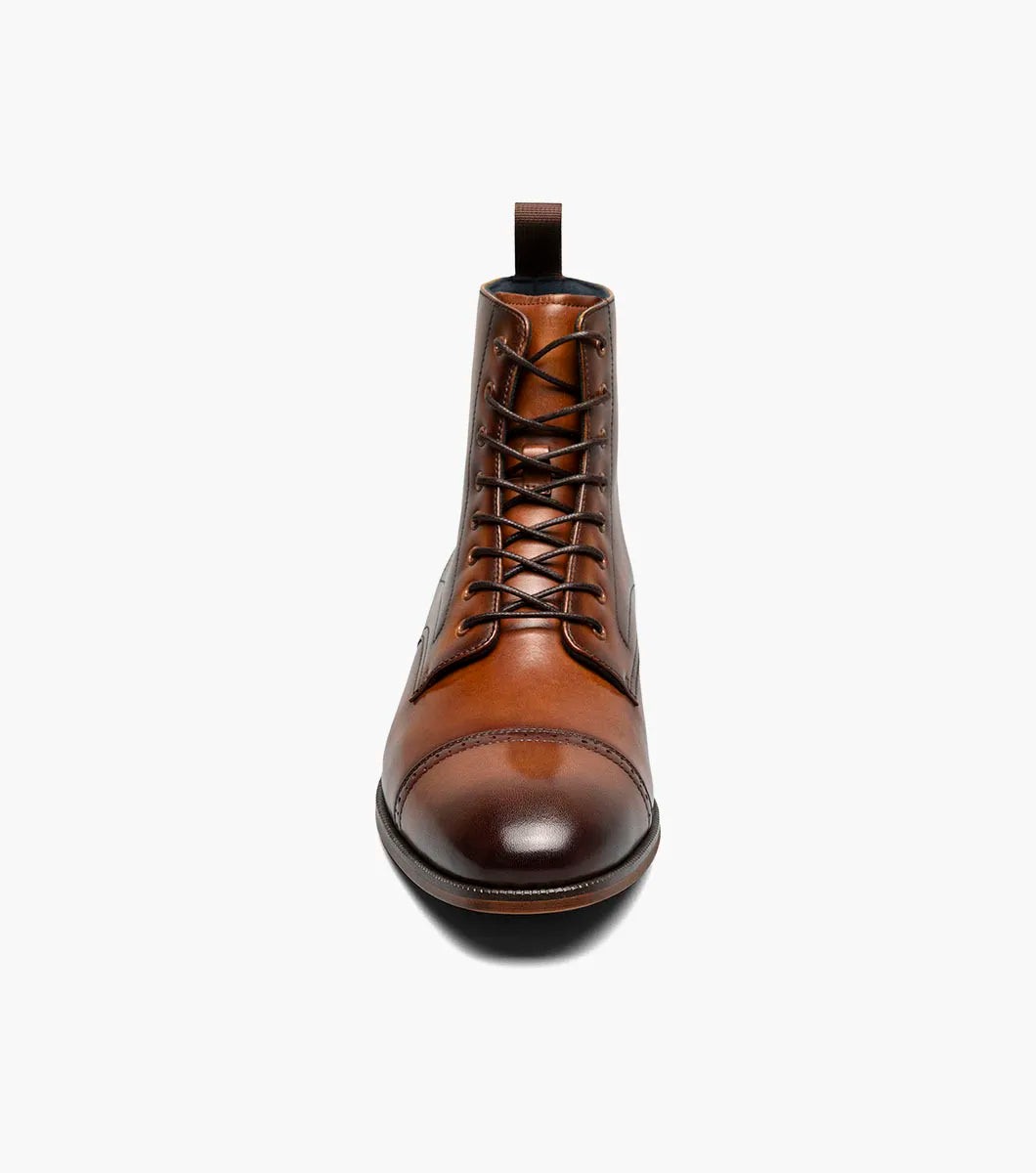 Stacy Adams Henry Cap Toe Lace Up Boot