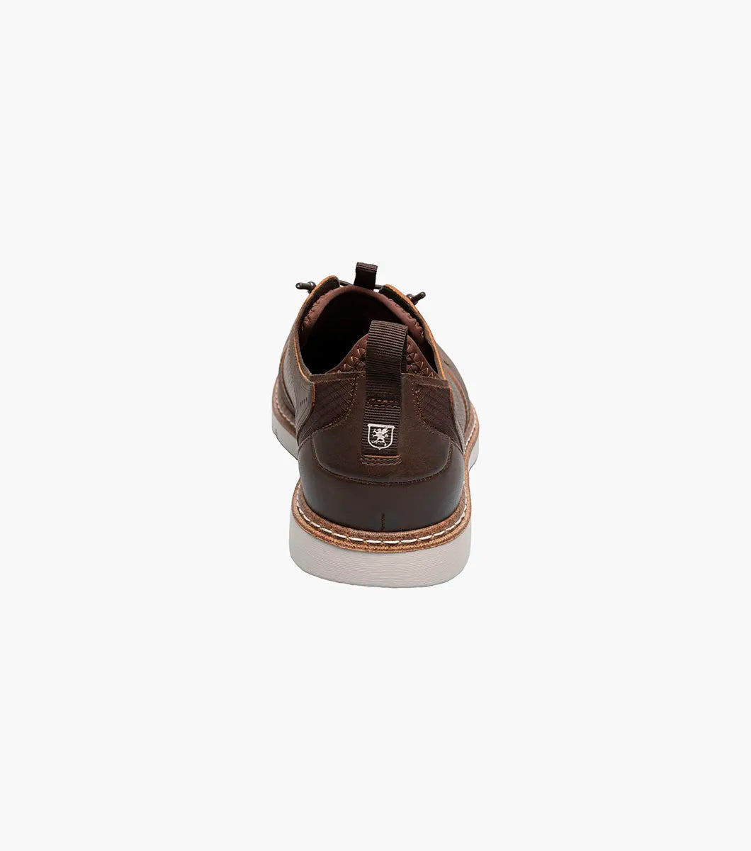 Stacy Adams Sync Plain Toe Elastic Lace Up