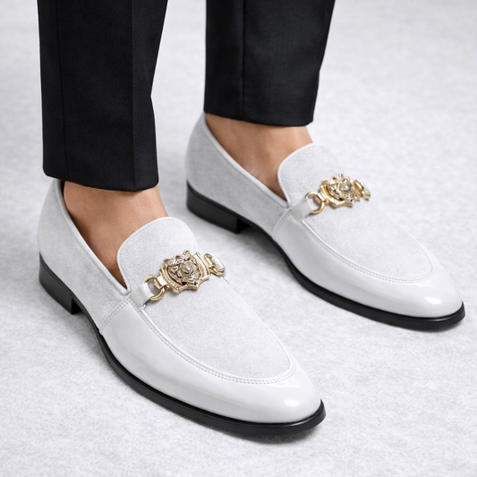St.Patrick Velvet with Buckle Men's Shoes