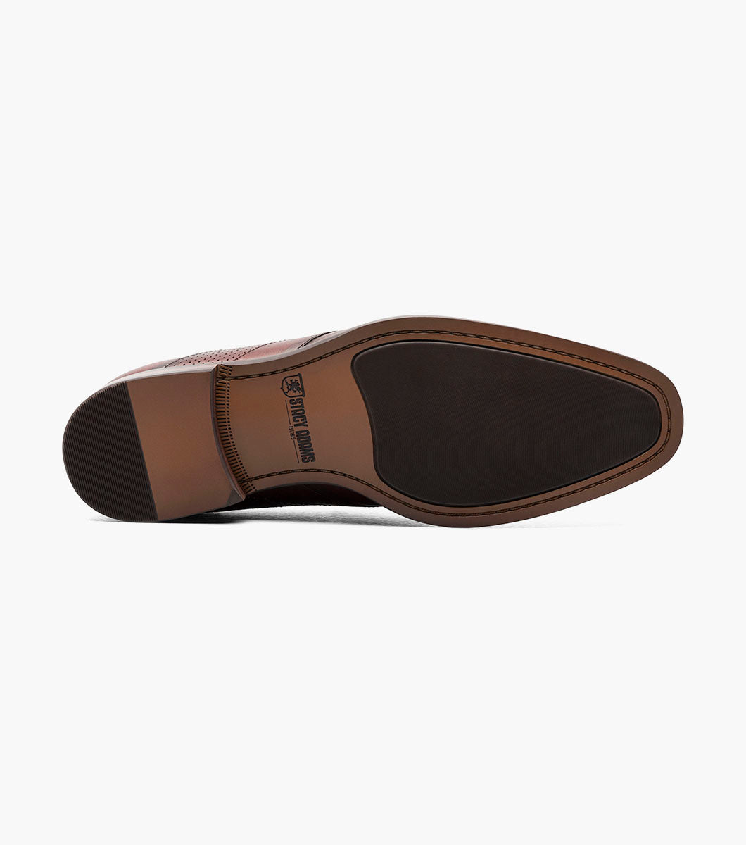 Stacy Adams Karnes Moc Toe Penny Slip On