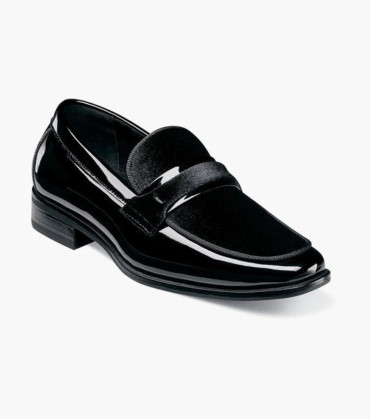 Stacy Adams Kids Spratley Moc Toe Saddle Slip On