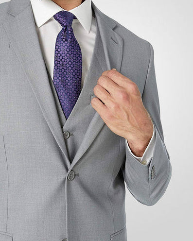 Caravelli 3pc Regular Fit Suit (Lt.Grey)