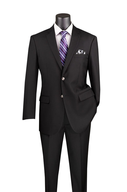 Vinci Regular Fit Sports Coat (Black)