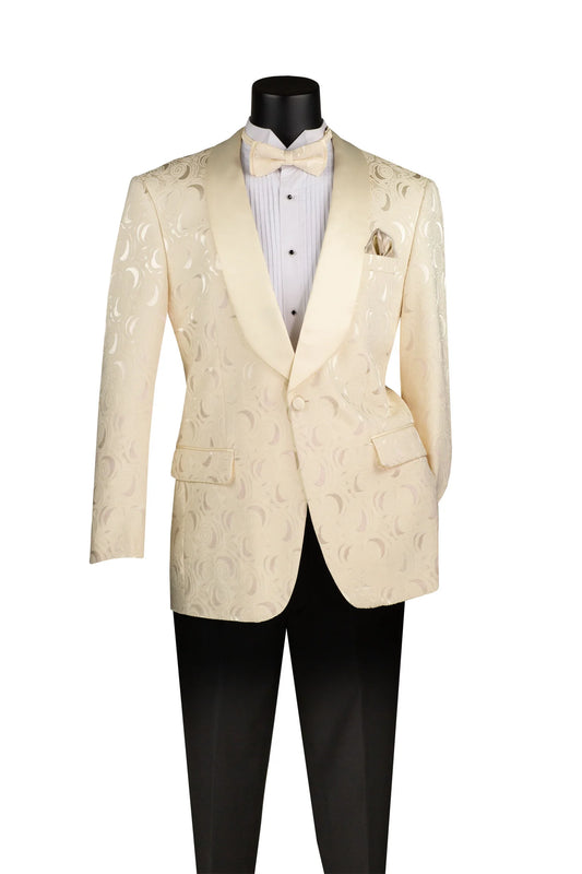 Vinci Regular Fit Prom Jacket w/Matching Bow Tie