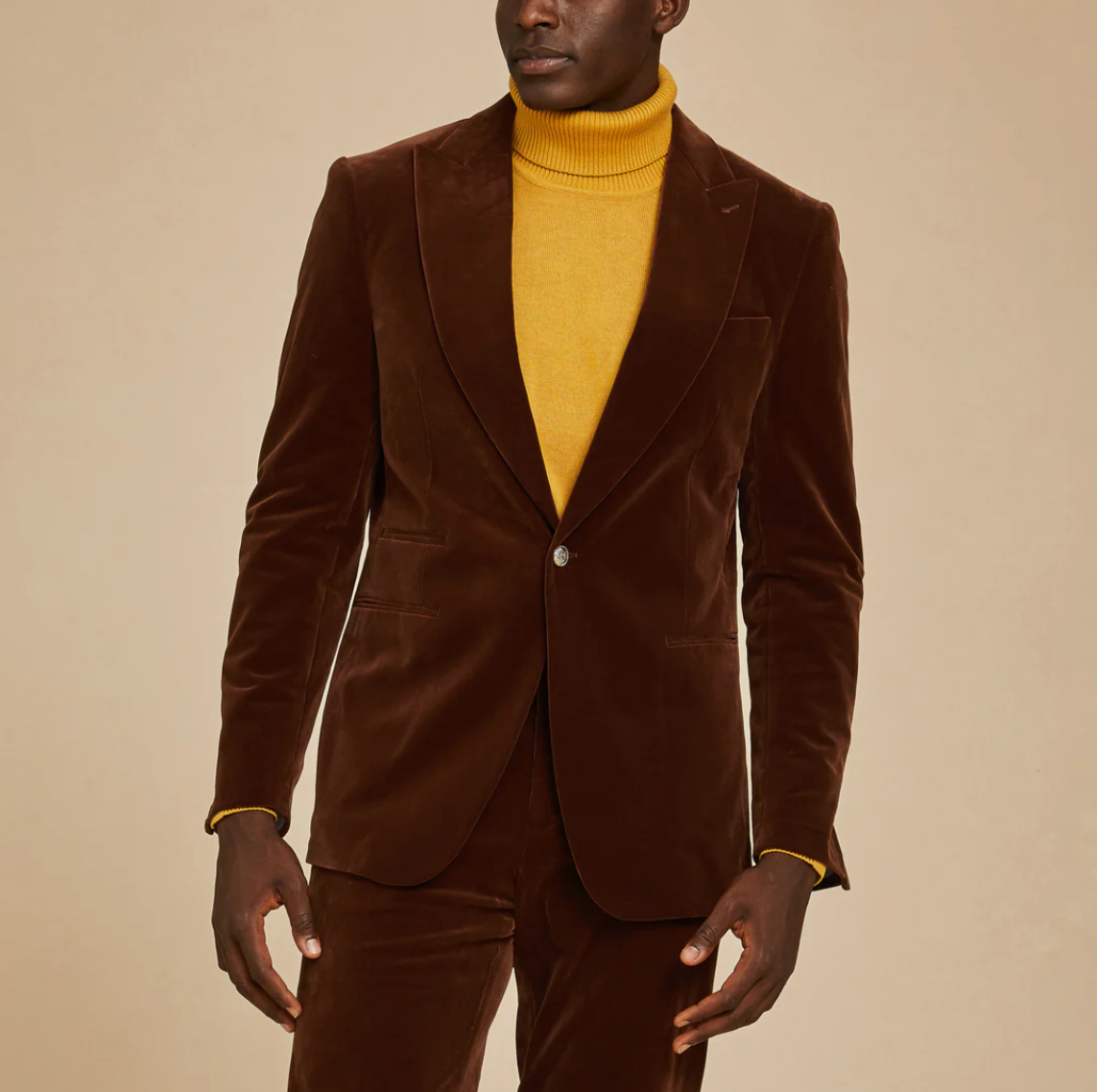 Inserch Velvet Blazer