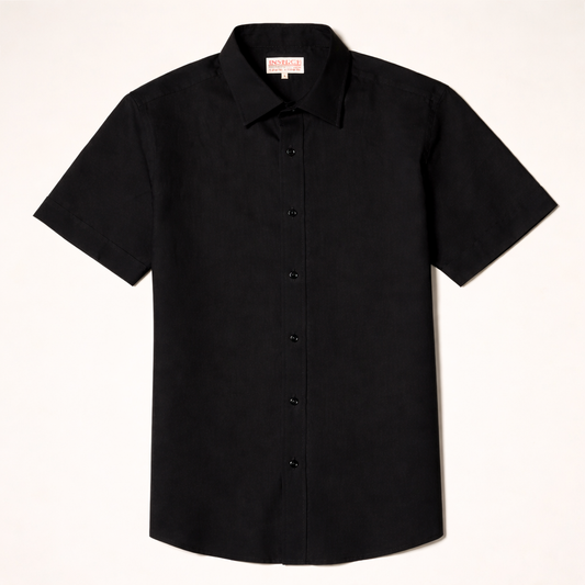 Inserch Short Sleeve Linen Shirt