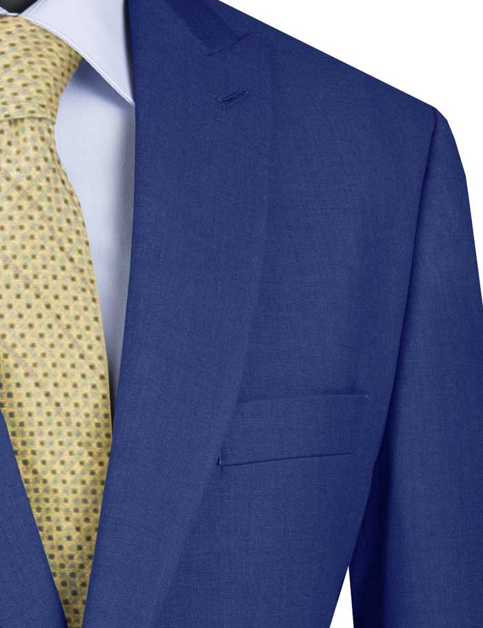 Vinci 2pc Modern Fit Suit (Blue)
