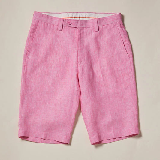 Inserch Premium Linen Flat Front Short