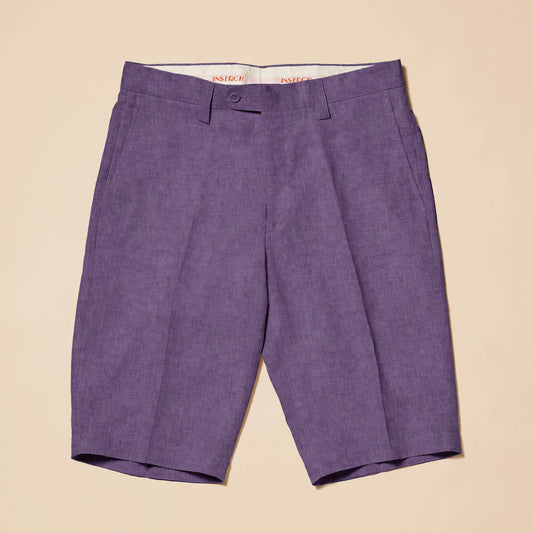 Inserch Premium Linen Flat Front Short