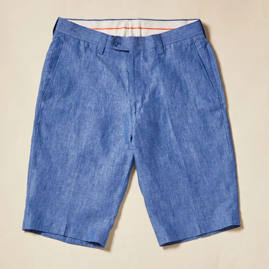 Inserch Premium Linen Flat Front Short