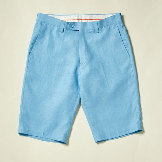 Inserch Premium Linen Flat Front Short