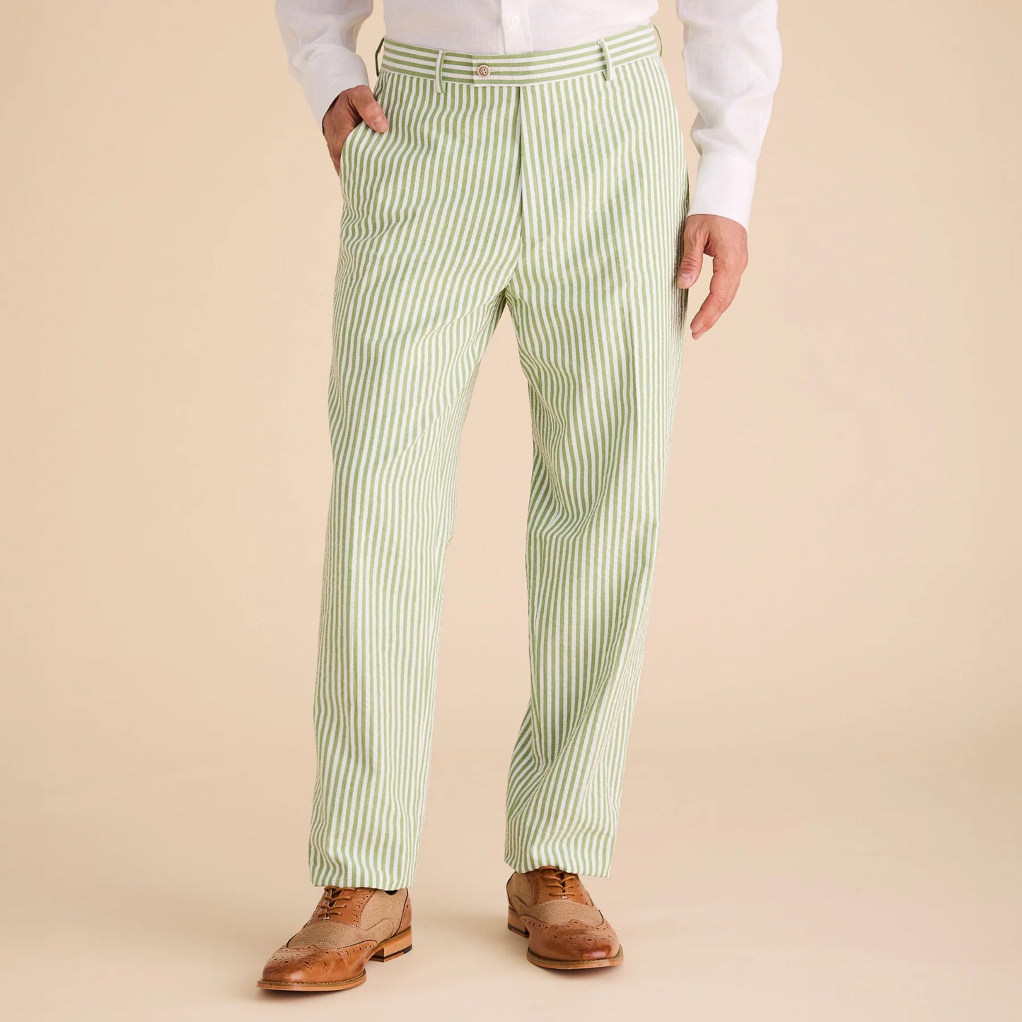 Inserch Seersucker Stripe Blazer