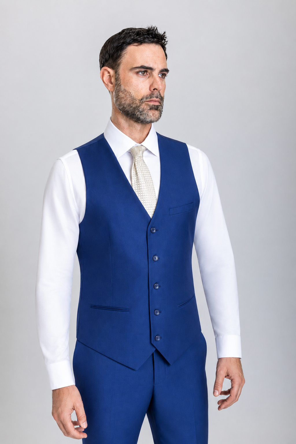 Caravelli 3pc Regular Fit Suit (Cobalt)