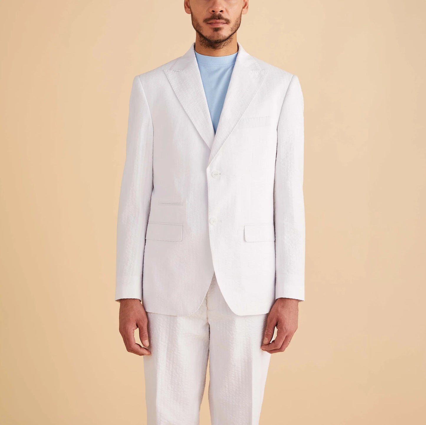 Inserch Seersucker Stripe Blazer