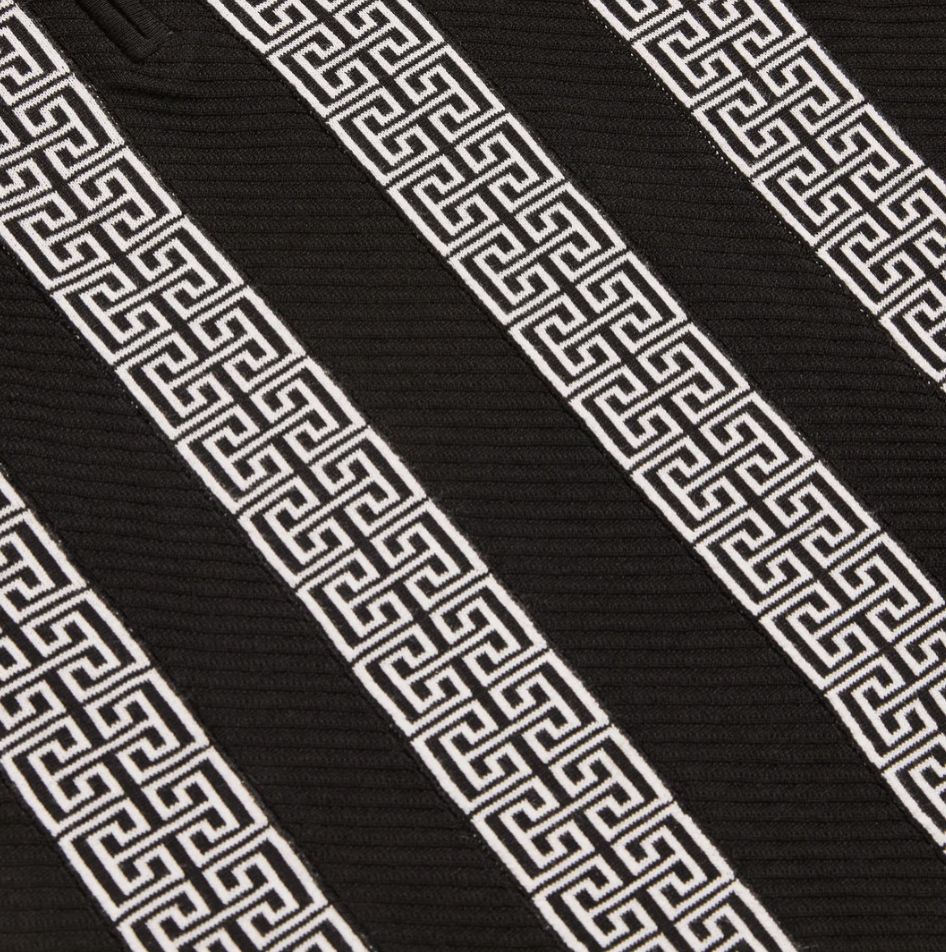 Inserch Grecian Intarsia Half Zip