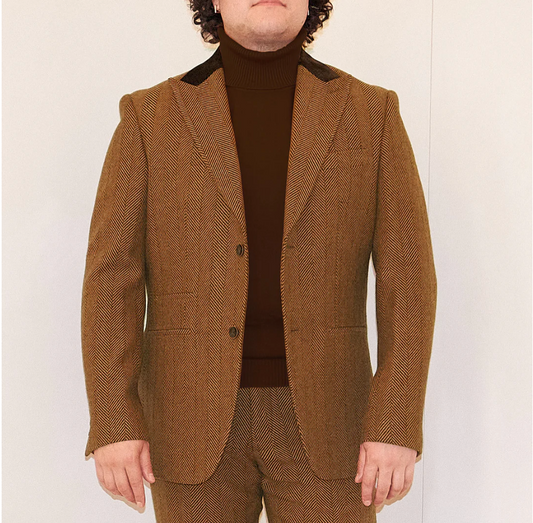 Inserch Herringbone Blazer