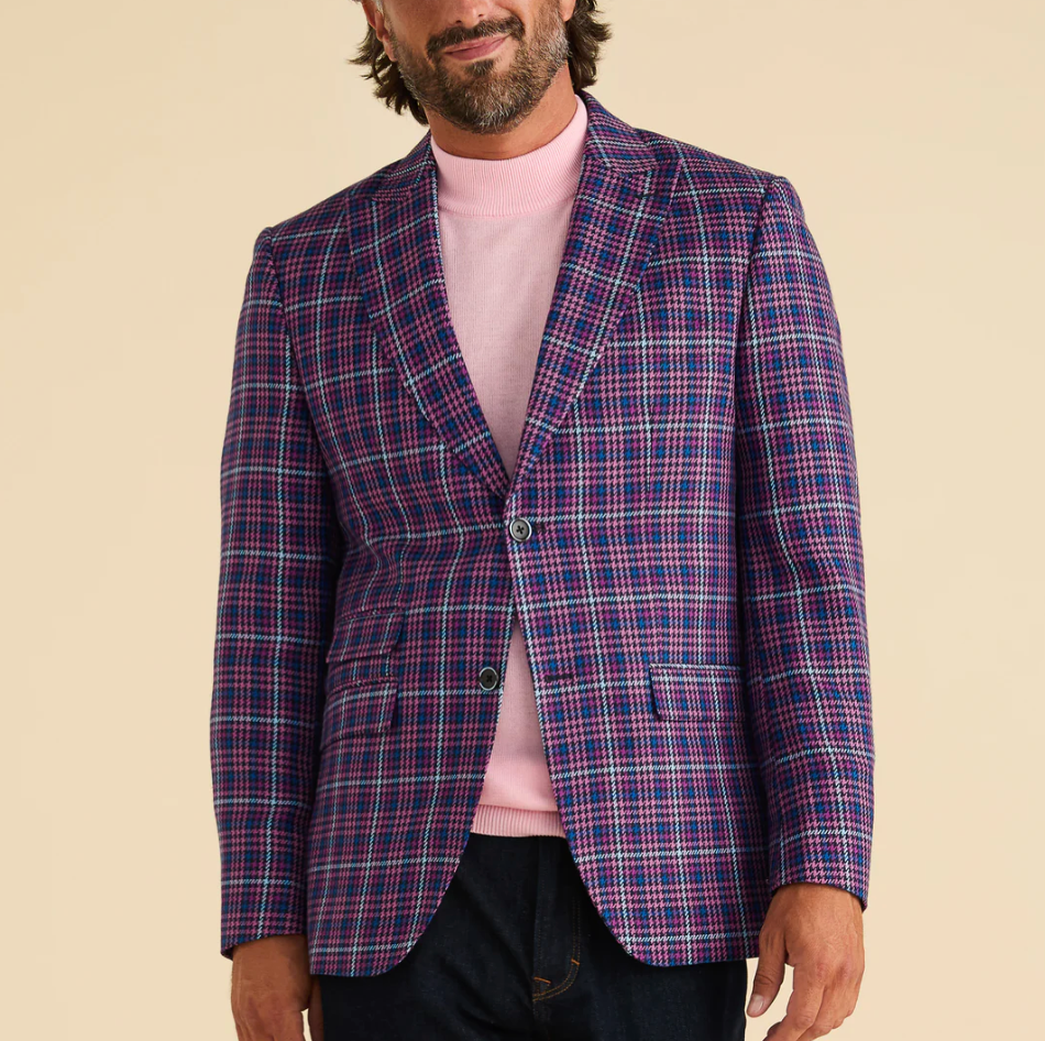 Inserch Mini-Houndstooth Blazer